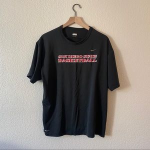 Nike SDSU Basketball Mens Large Shirt